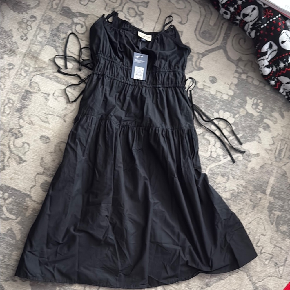 Universal Thread Black Gathered Skirt